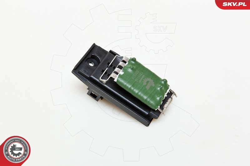 Resistor, interior blower